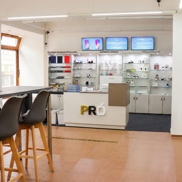 Provozovna servisu zařízení Apple Teplice